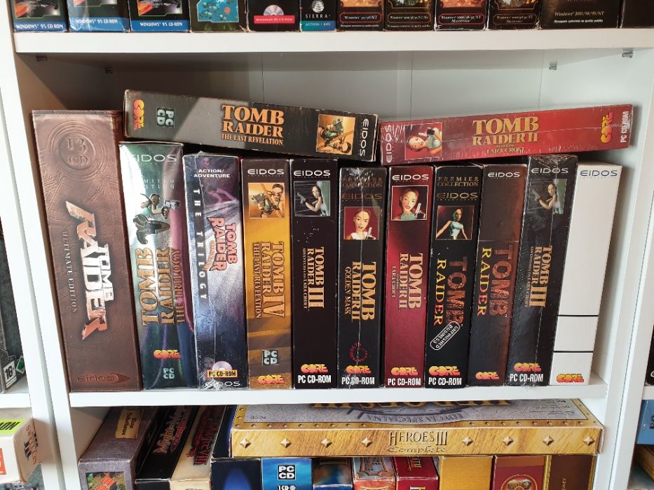 Zeus Spellforce Fallout Phantasmagoria Tomb Raider BIG BOX PC PL