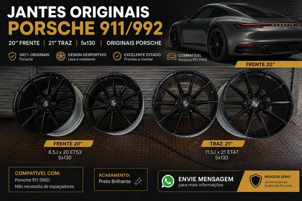 Jantes Porche 911/992 originais