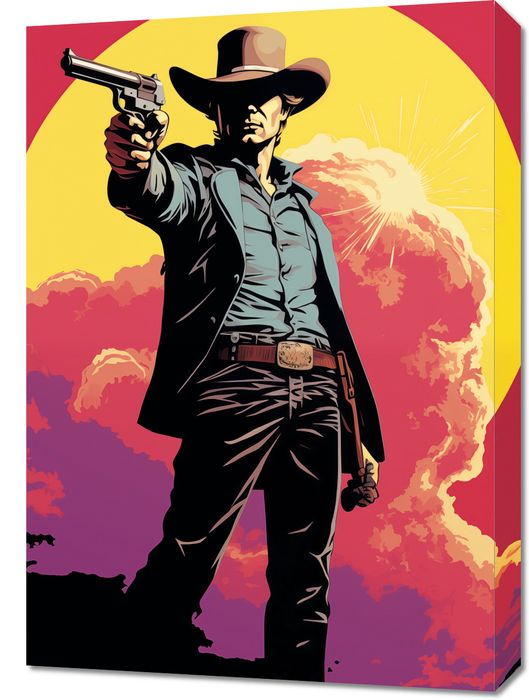 Obraz 50x70cm Strzelec z Epoki