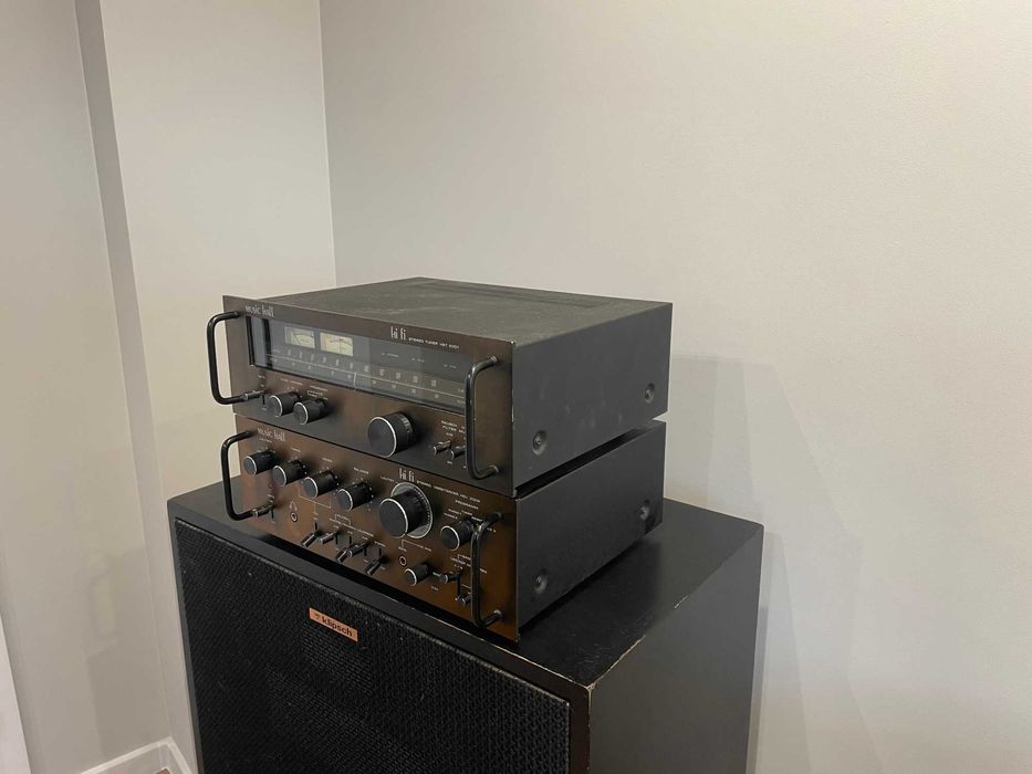 Wzmacniacz Music Hall HSV2002+radio analogowe