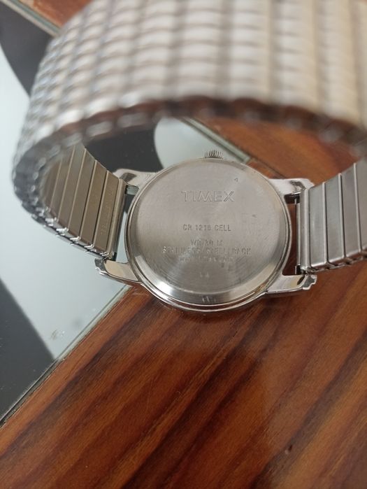 Timex damski zegarek srebrny bransoletka