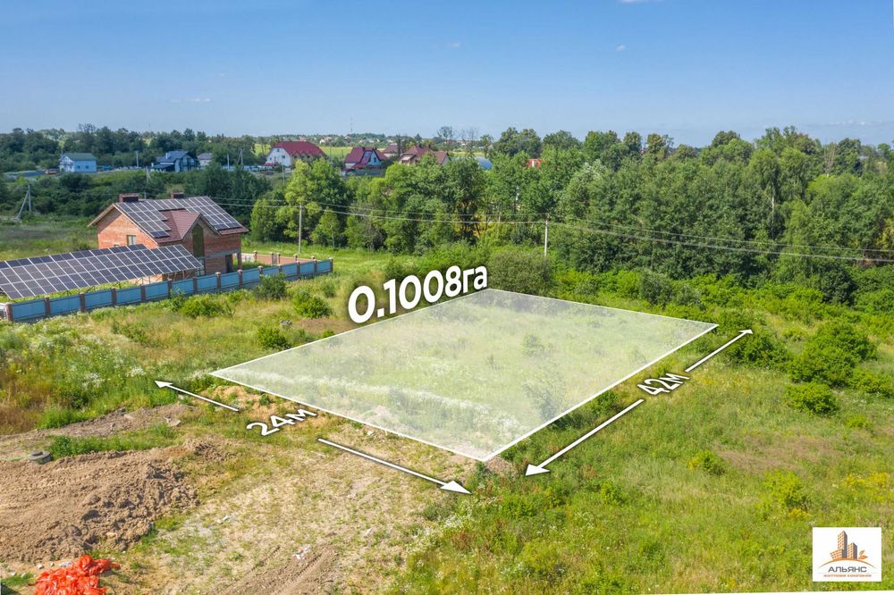 Ділянка під будівництво 10сот, Угринів