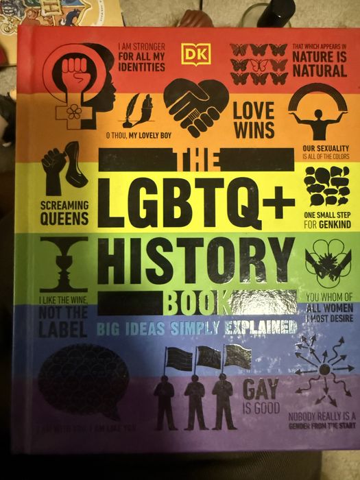 LGBTQ+ History  - Книга про ЛГБТ англійською
