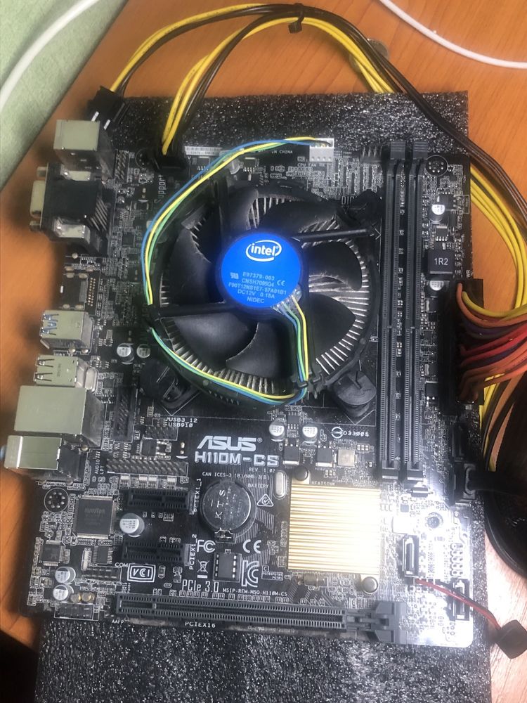 Сборка на i3-6100 сокет 1151, материнка h110m-cs, 8гб оперативы: 1 000 ...