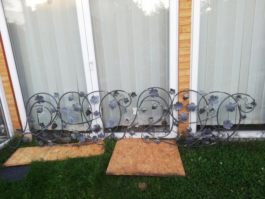 Przęsło rozeta kuta