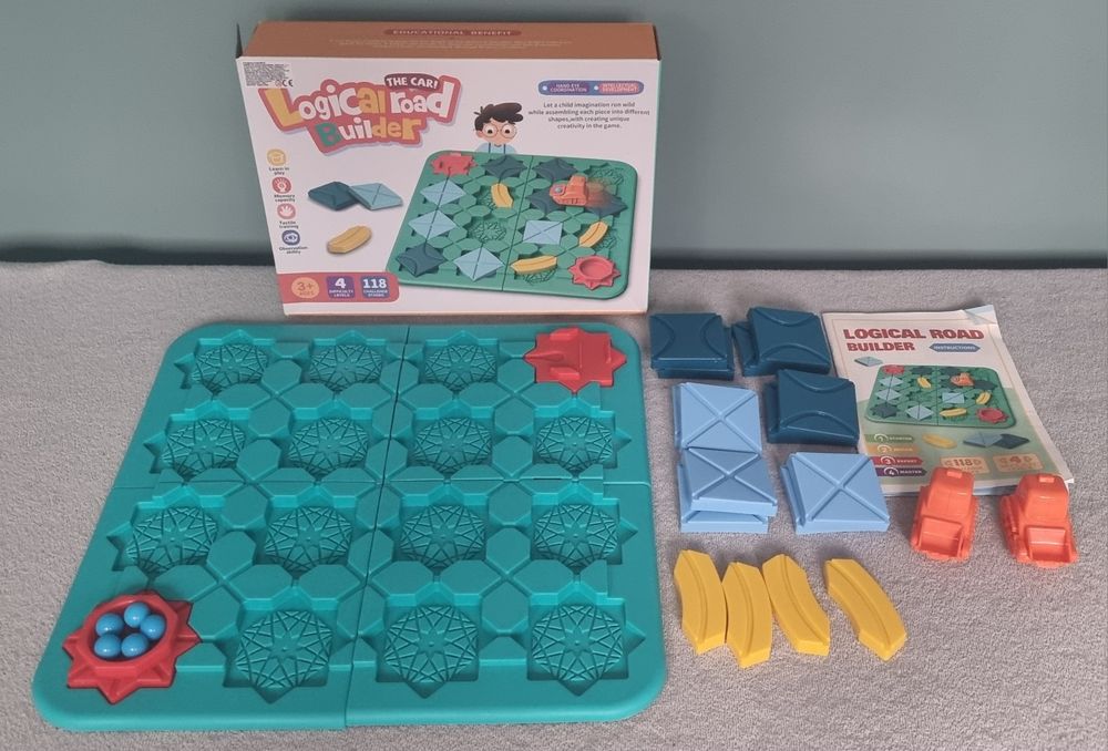 Gra logiczna budowa toru genialna