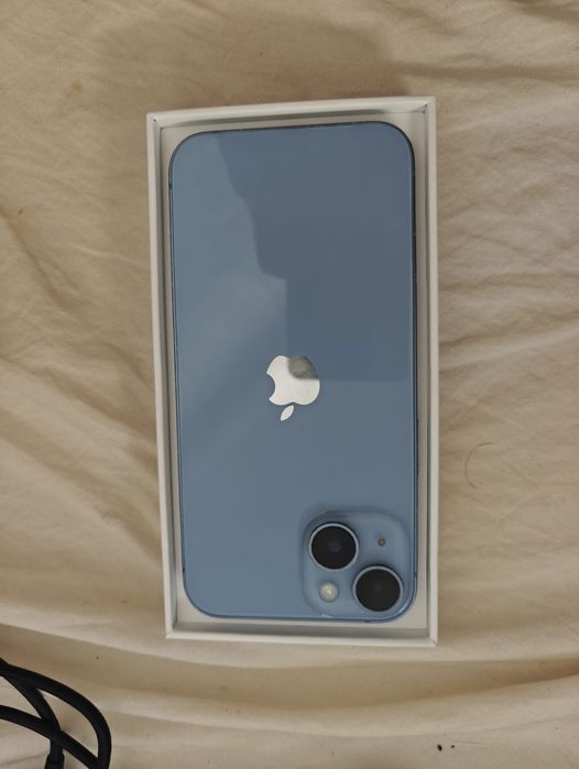 Iphone 14 azul com caixa original