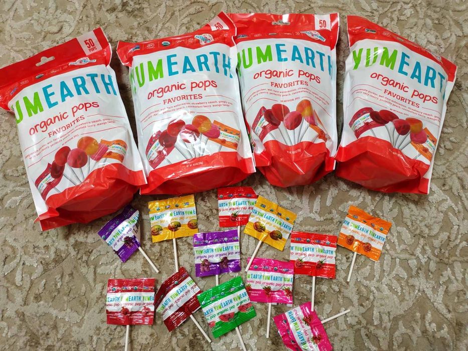 АКЦІЯ!!! Yumearth натуральные леденцы в наличии