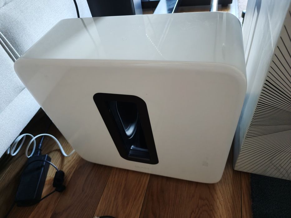 Subwoofer Sonos Sub 3, branco, como novo
