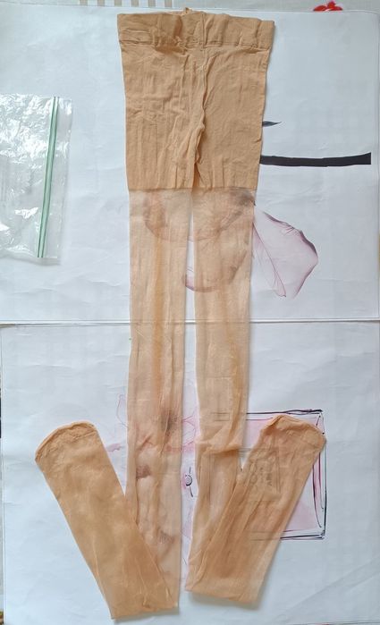 Фірмові вінтажні ретро панчохи чулки, колготки р s-