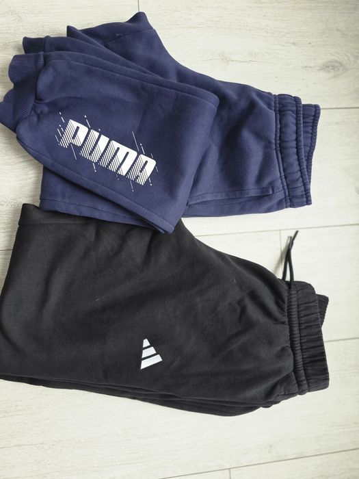 Spodnie dresowe Puma, Adidas, rozmiar 164