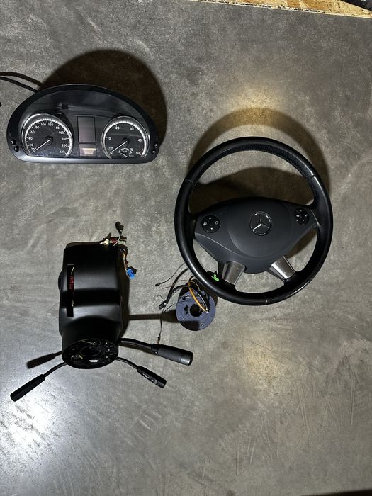 Мультируль  шлейф круїз контроль щиток панель віто Vito Viano W639