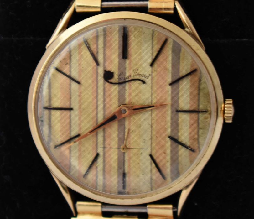 Zegarek  złoty męski ''Lucien Piccard''