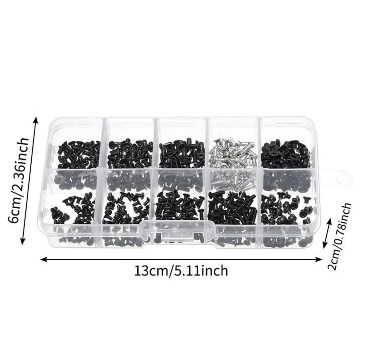 Набор винтов для ремонту ПК набор винтов для ноутбука набір гвинтів дл