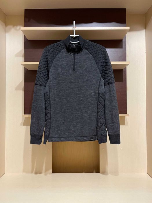 Odlo, мериносова тепла чоловіча термокофта  двошарова 1/4 Zip М