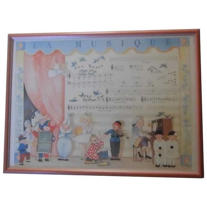 1980s-90s "The Wind in the Willows" | Cromolitografia  emoldurada