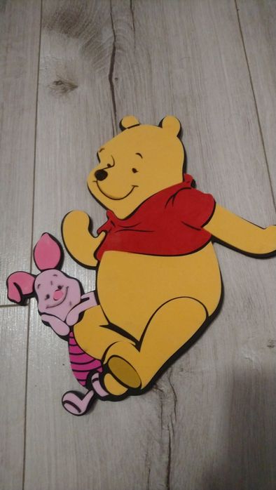 Dekoracja na ścianę Minnie Micky Pluto Daisy Kubus Puchatek