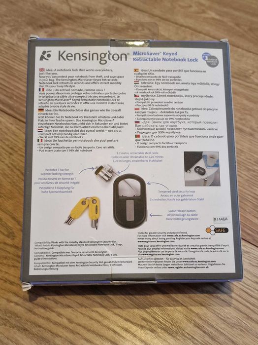 Kensington lock (blokada/zapięcie do laptopa)
