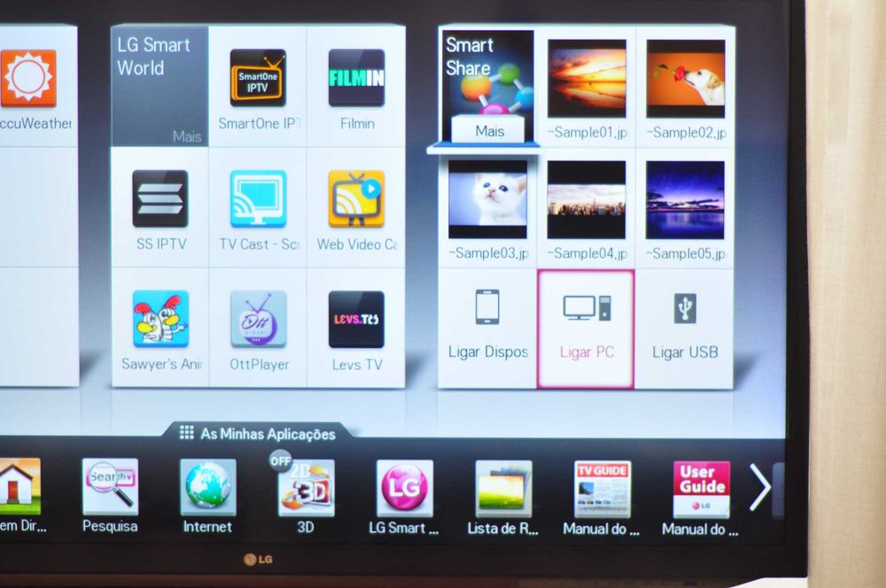 televisão LG 47 polegadas em óptimo estado497108937585479684