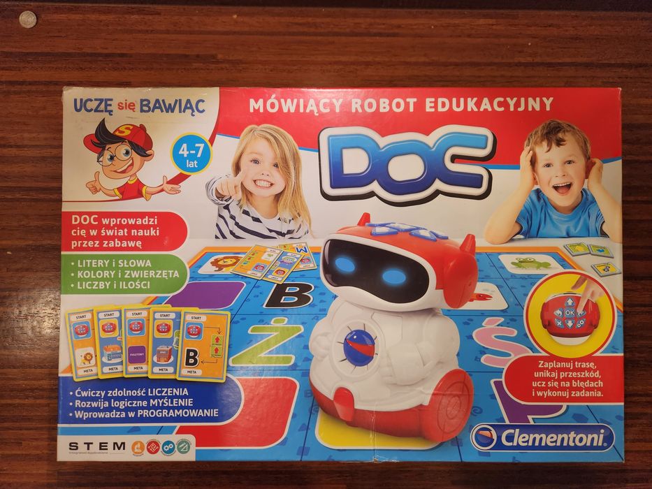 Mówiący robot edukacyjny  DOC Clementoni