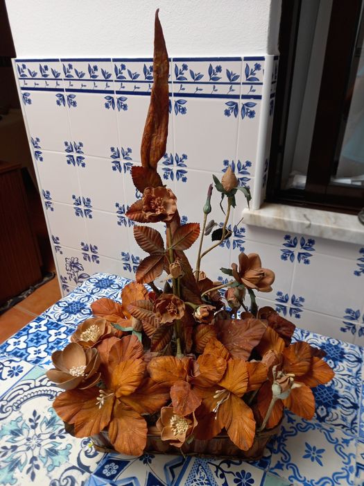 Arranjo floral- elementos secos