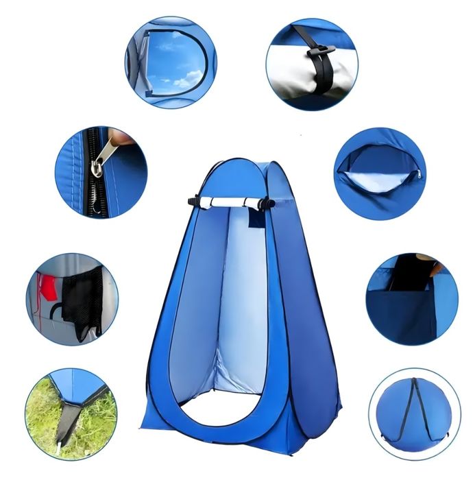 Namiot Składany Plażowy Przebieralnia Prysznic Toaleta Wc Turystyczny