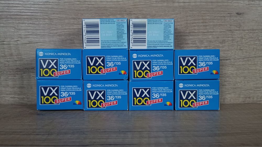 Konica Minolta Super VX 100 36 кадрів. Кольорова фотоплівка