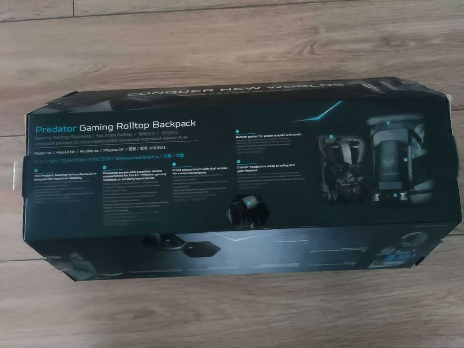 Predator Gaming Rolltop Backpack