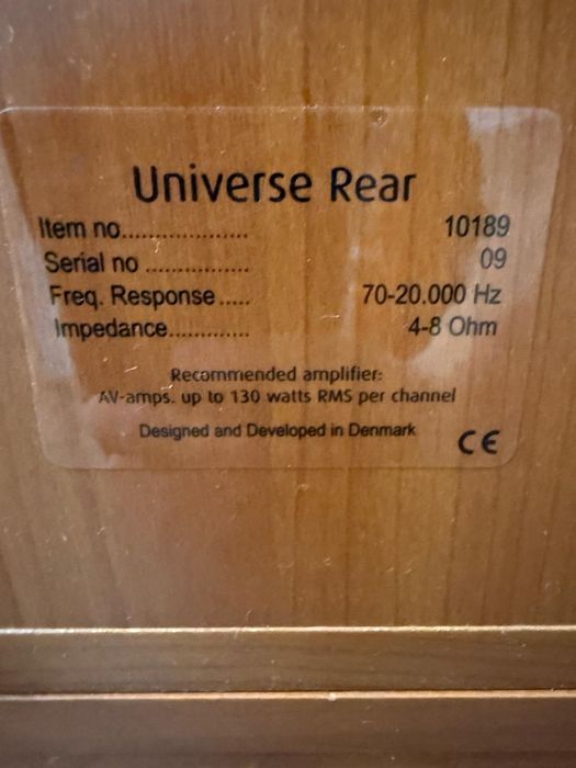 Amplituner Yamaha  Rx-v 450 i zestaw głośników Eltax Universe.
