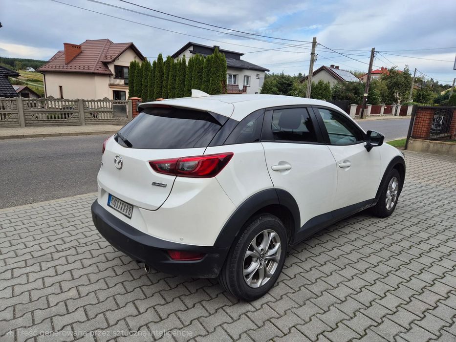 Mazda CX-3 Pierwsza właścicielka, dodatkowe felgi z oponami zimowymi