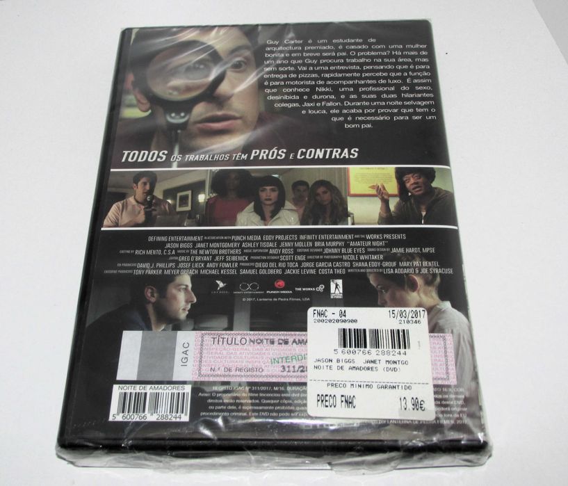 Noite De Amadores / Amateur Night - Filme DVD