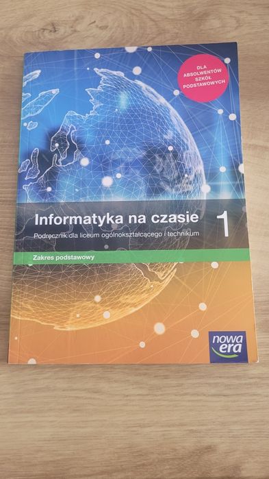 Informatyka na czasie 1. Podrecznik do informatyki