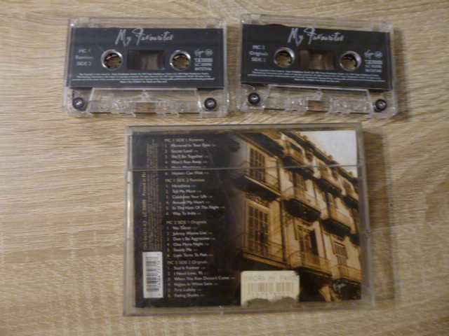 SANDRA - My Favourites - 2 orginalne kasety audio Vergin - ideał