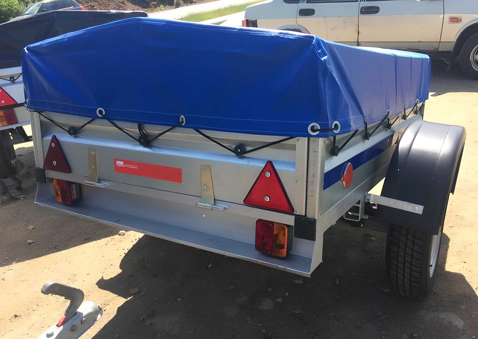 Тент ПВХ на легковой прицеп на заказ. Накидка, полотно,брезент, причіп