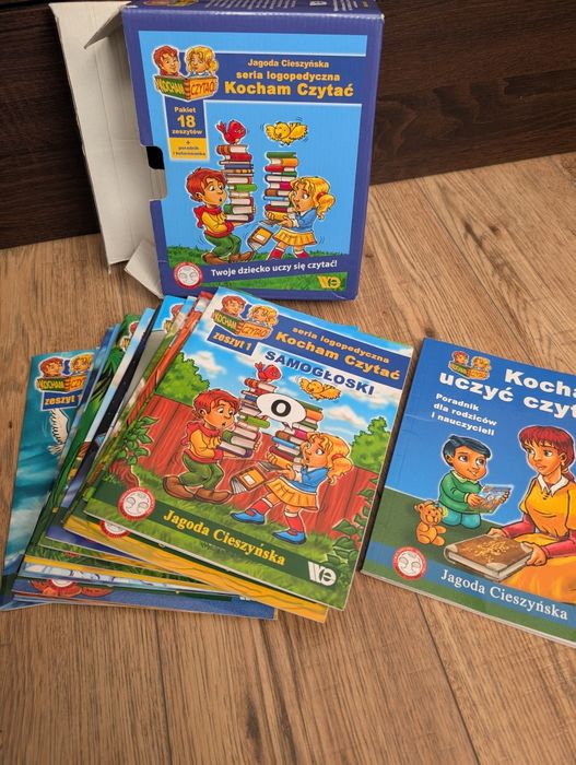 Kocham czytać.seria logopedyczna.Jagoda Cieszyńska