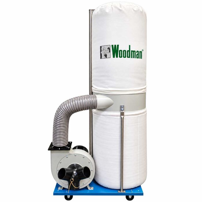 Aspirador Industrial Trifásico 2 Sacos 3 HP (disponivel também com 1 saco)