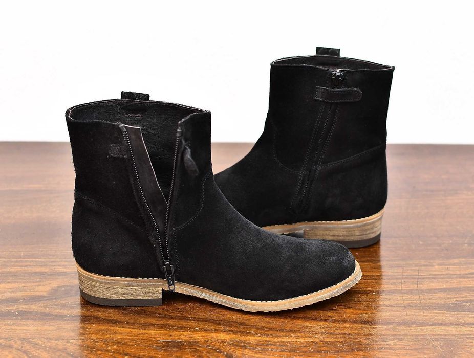 Zamszowe botki Clic! roz. 36 dł. wkładki 23,3 cm