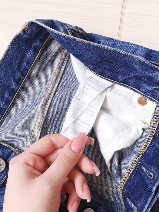 Винтажные джинсы Replay в стиле y2k vintage