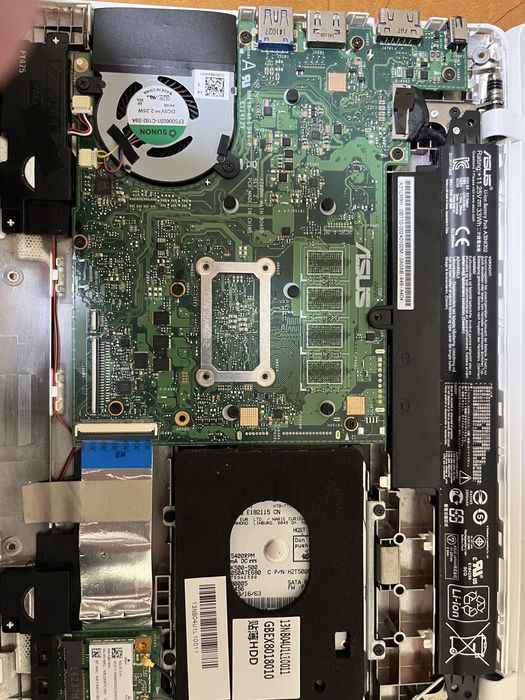 Нетбук Asus x200m материнка, батарея