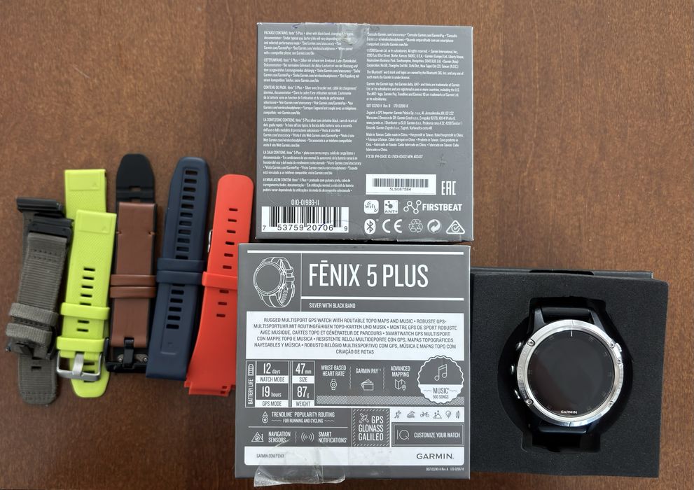 Smartwatch Garmin Fenix 5 PLUS