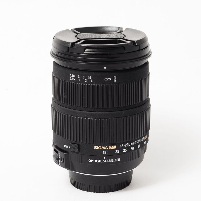 Об'єктив Sigma Zoom 18-200mm f/3.5-6.3 DC OS HSM для Nikon