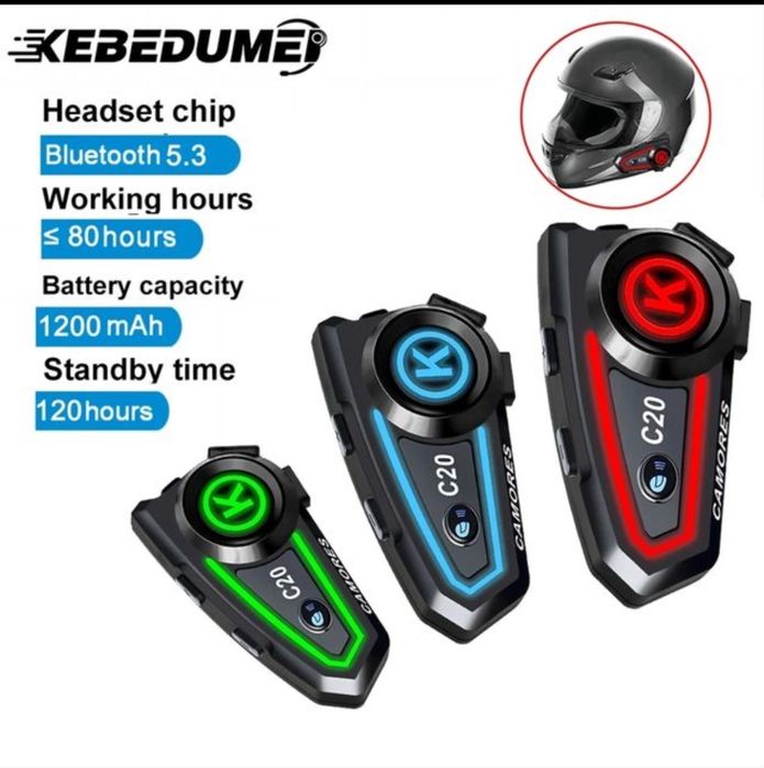 Fone de ouvido para capacete de motos