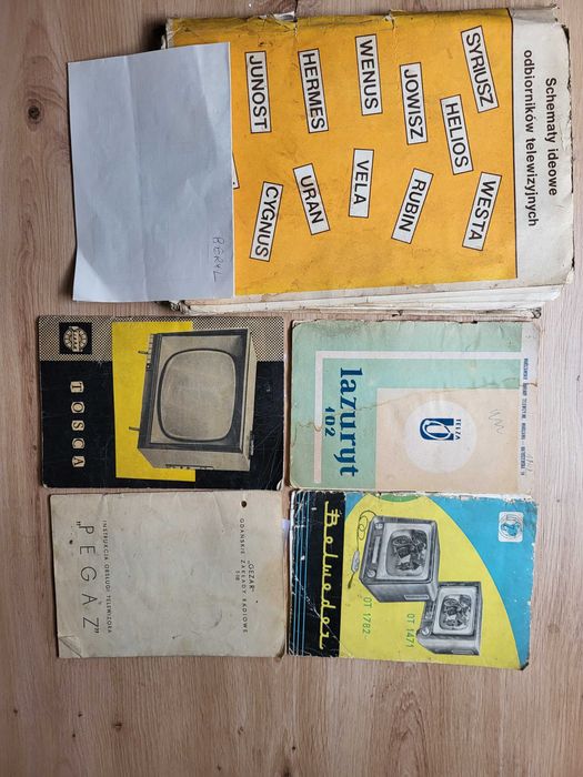 instrukcje serwisową  - odb telewizyjny Unitra Hermes T400, T402,T600