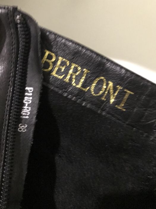 Ботильони жіночі BERLONI, шкіра натуральна.  размер 38