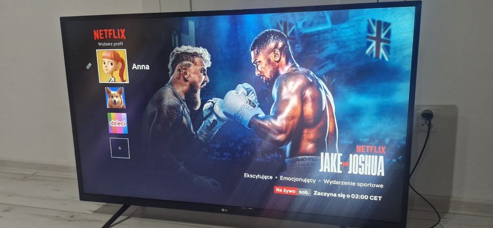 LG 50cali 4K webos smart tv dvb-t2