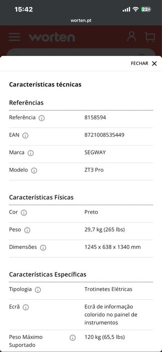 Trotinete Zt3 Pro 2025