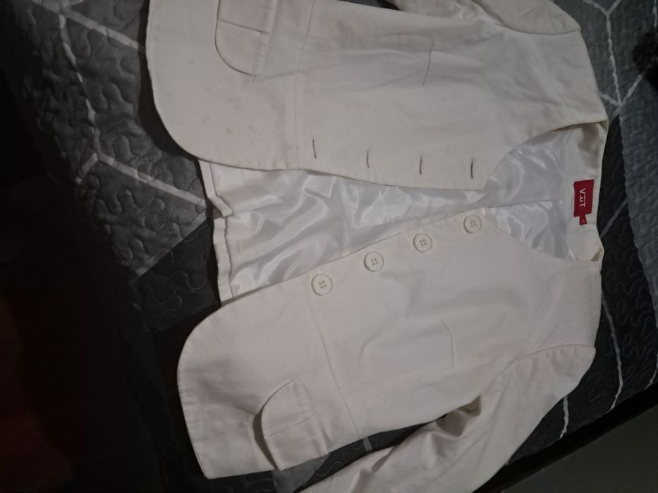 Casaco blazer branco