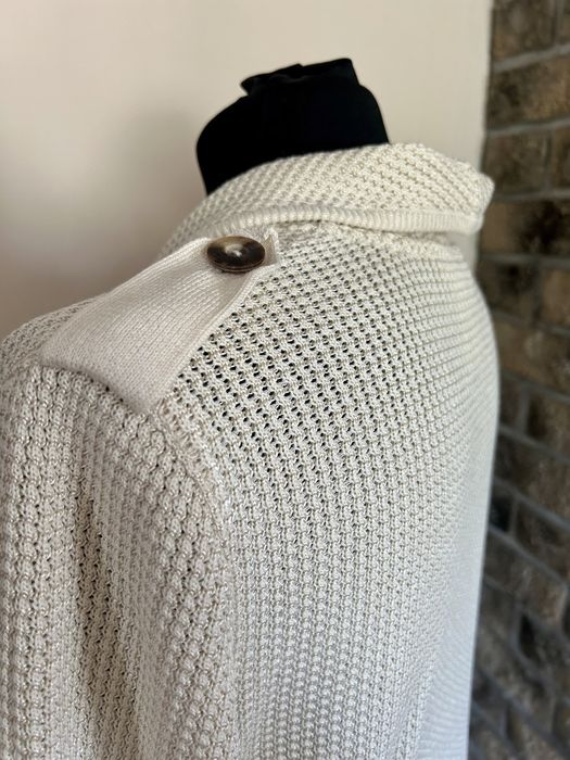 Beżowy kremowy żakiet Escada rozmiar XL/42