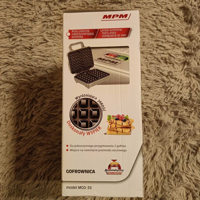 NOWA! Gofrownica Waffle Maker MPM MGO-25