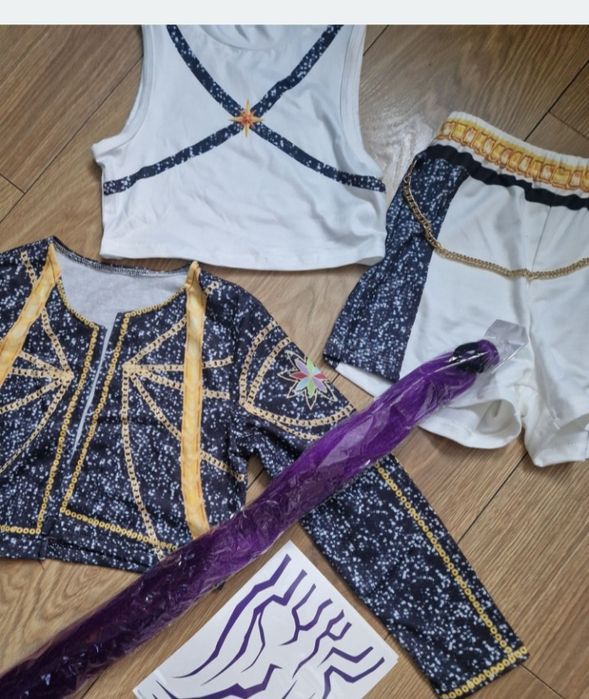 110 strój Huntrix k-popowe łowczynie demonów Hunters Rumi Mira Zoey